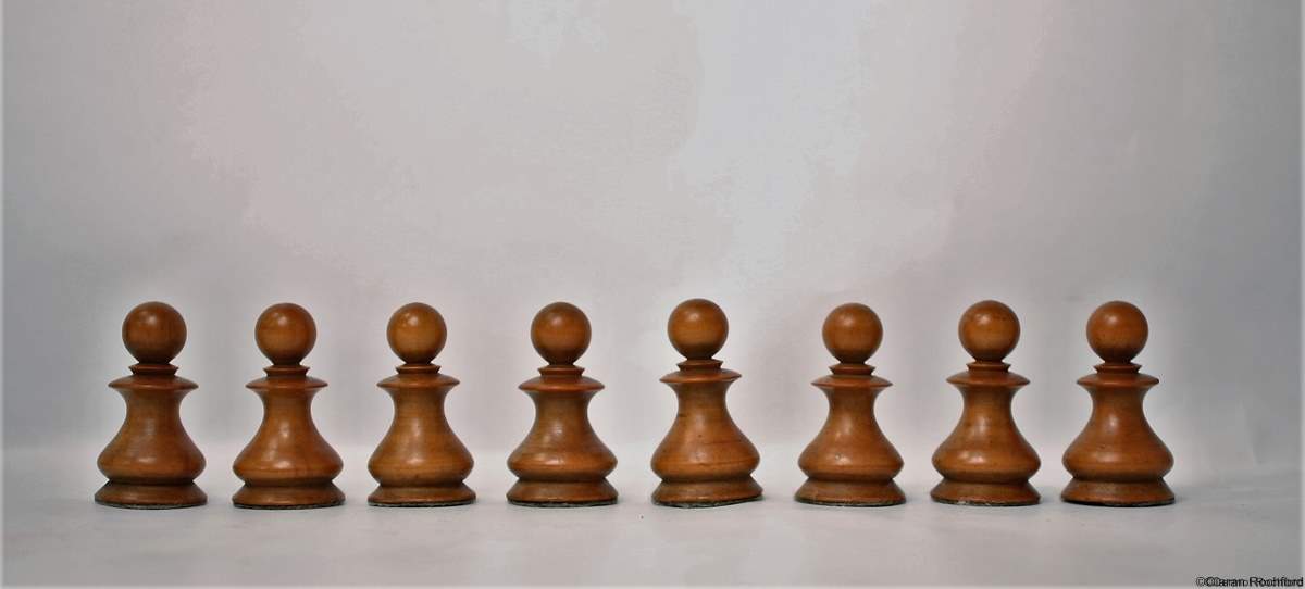 Antique Dublin Chess Set