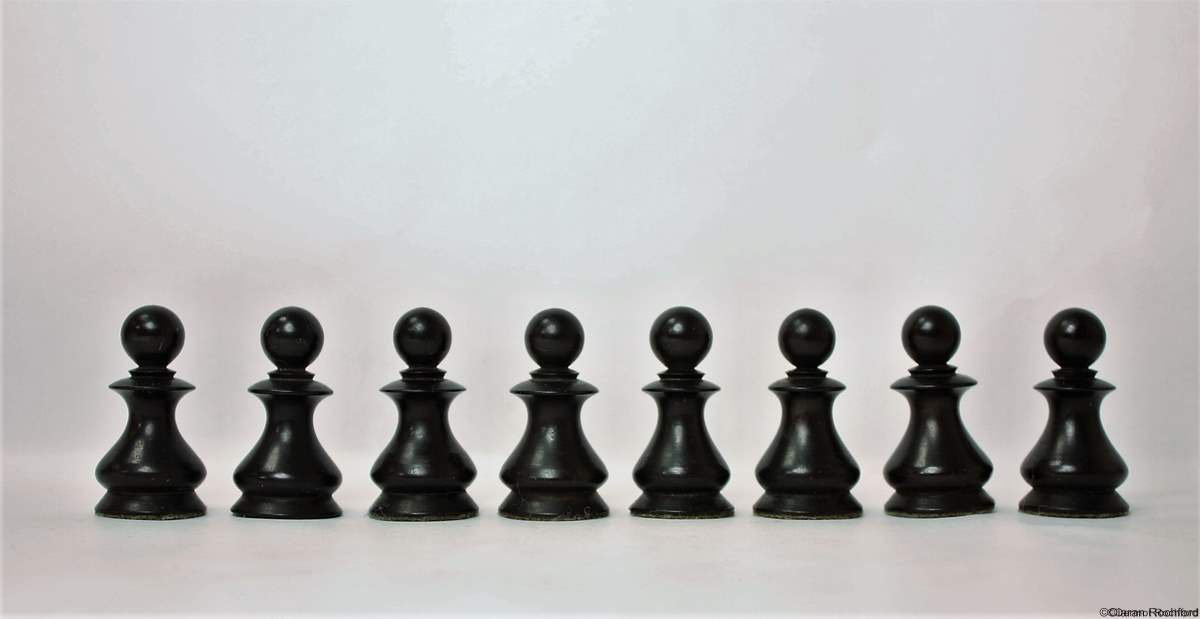 Antique Dublin Chess Set