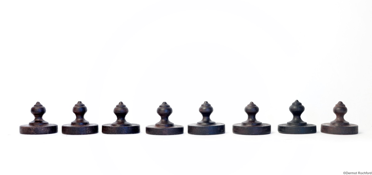 Antique Italian Chess Set