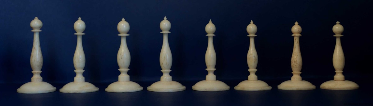 Antique Selenus Chess Set