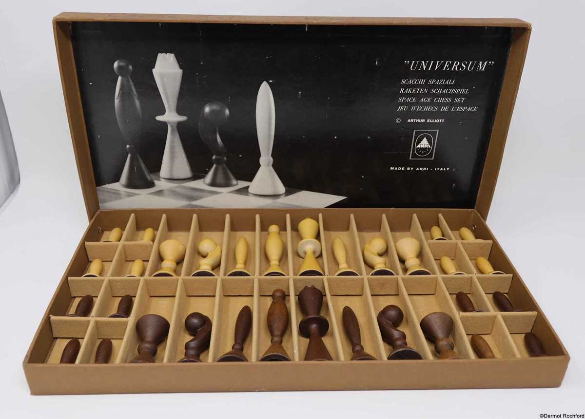 Mid Century Anri Chess Set