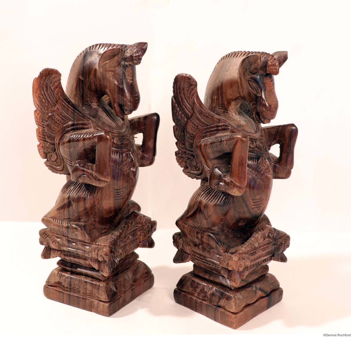 Antique Balinese Deity Set Chess Set