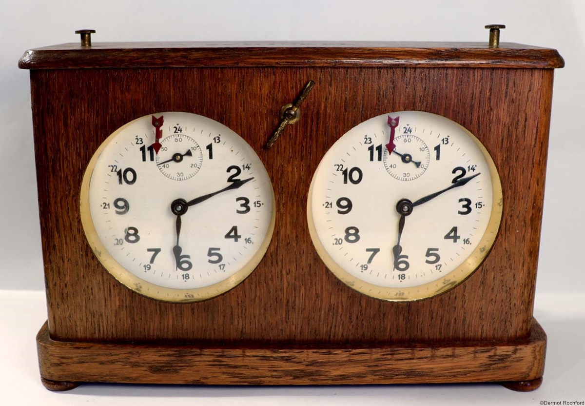 Antique HAC Chess Clock