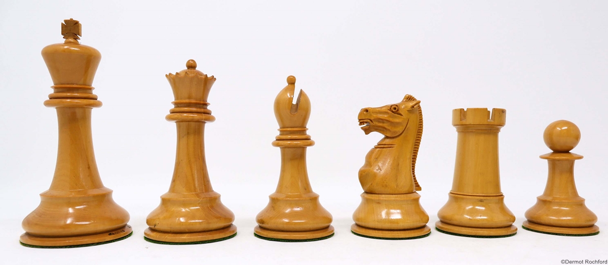 Antique Jaques Chess Set