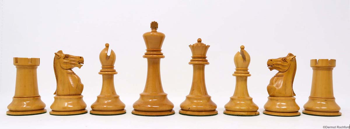 Antique Jaques Chess Set