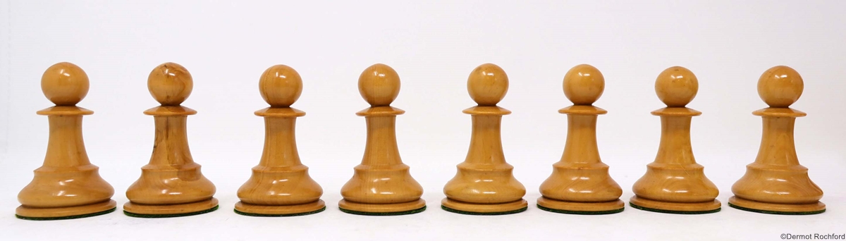 Antique Jaques Chess Set