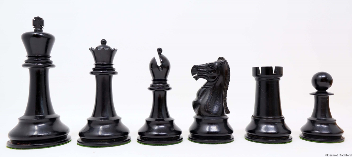 Antique Jaques Chess Set