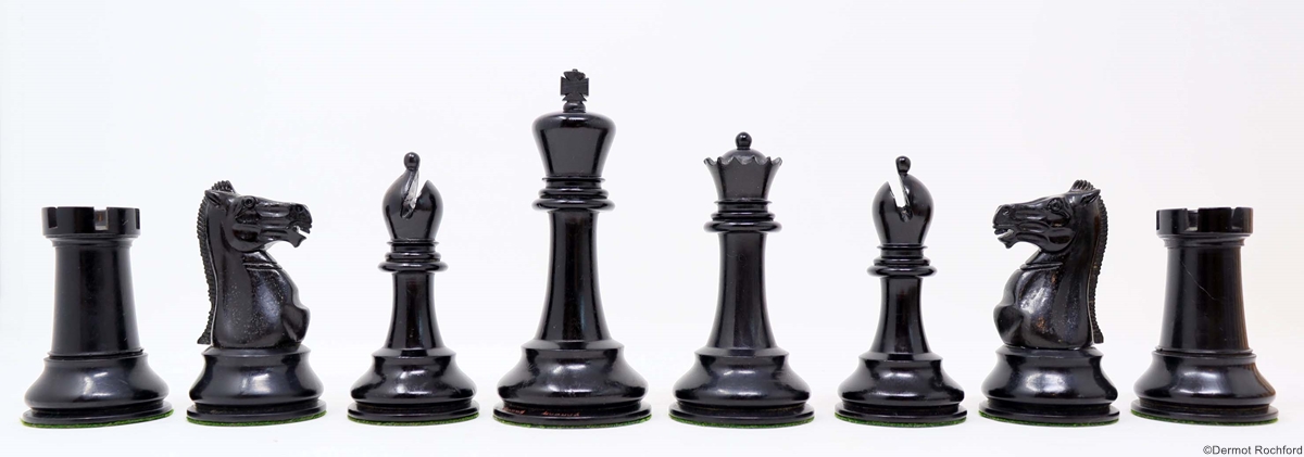 Antique Jaques Chess Set