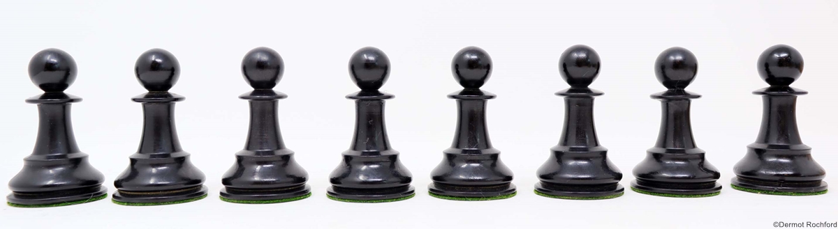 Antique Jaques Chess Set