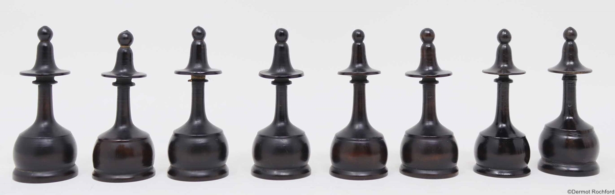 Vintage French Directoire Chess Set