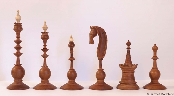 Antique Jaques Chess Set