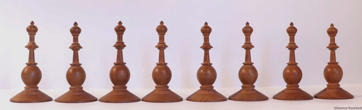 Antique Dutch Chess Set