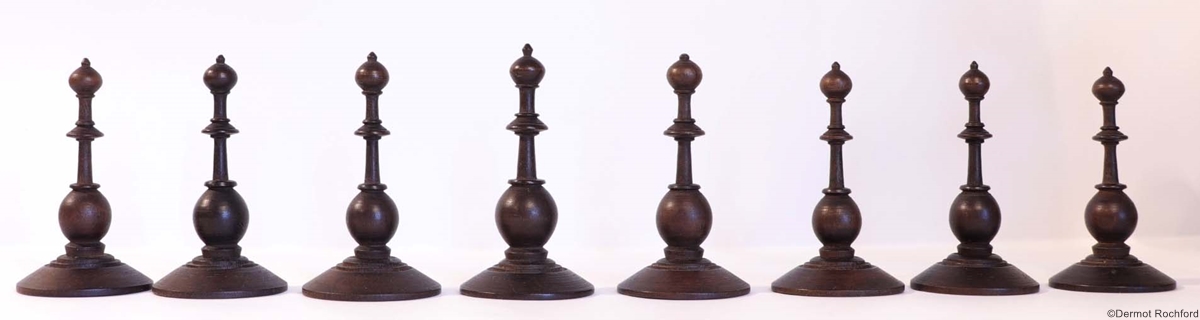 Antique Dutch Chess Set