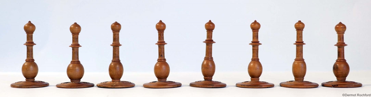 Antique Dutch Chess Set