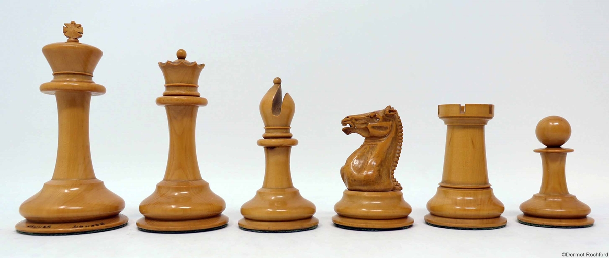 Antique Jaques Chess Set