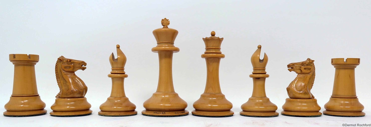 Antique Jaques Chess Set