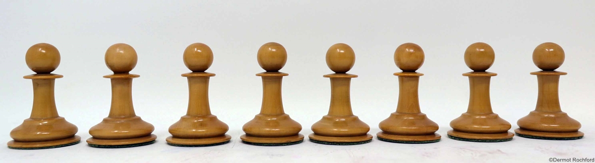 Antique Jaques Chess Set