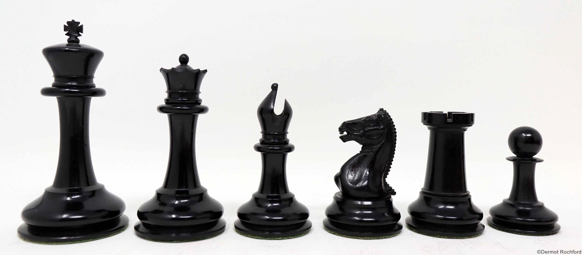 Antique Jaques Chess Set