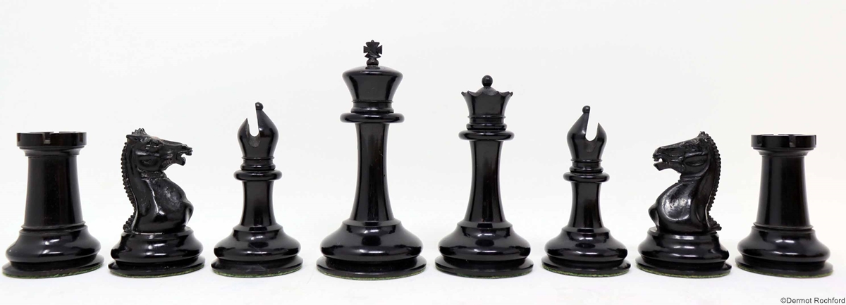 Antique Jaques Chess Set