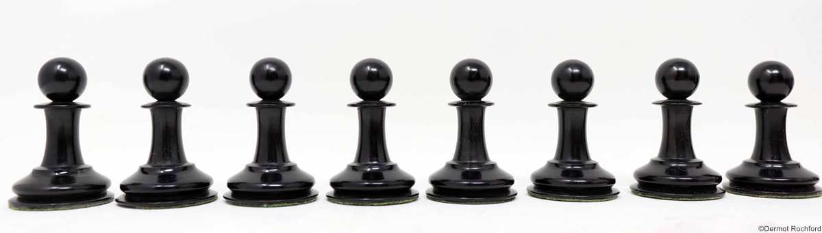 Antique Jaques Chess Set