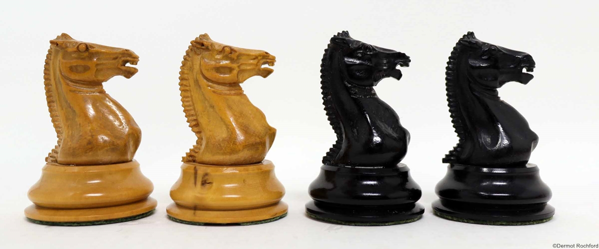 Antique Jaques Chess Set