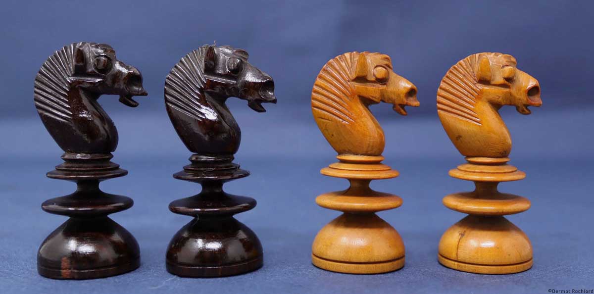 Antique CAlvert Chess Set