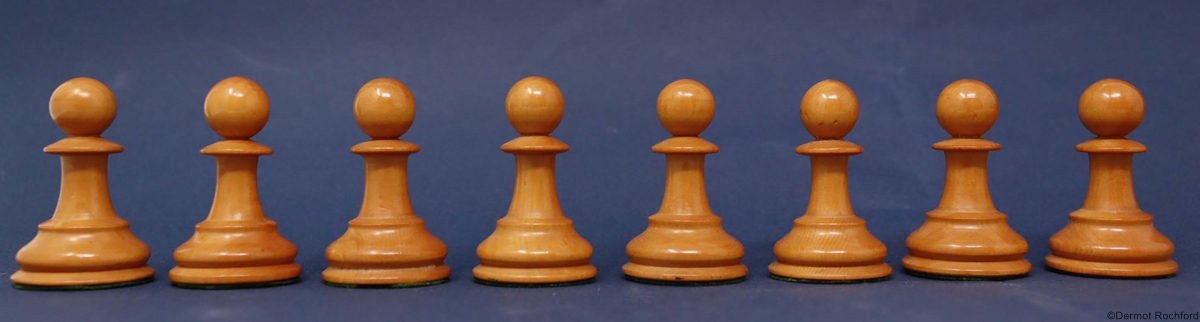 Antique Jaques Chess Set