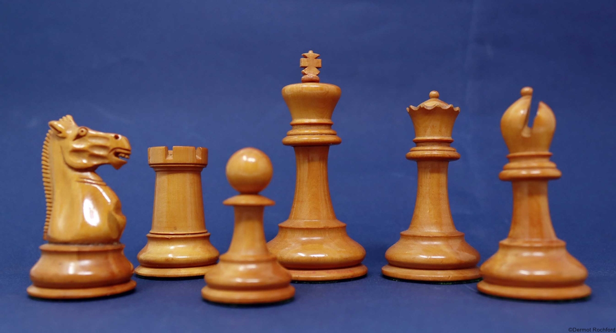 Antique Jaques Chess Set