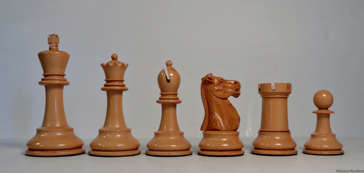 Antique Jaques Chess Set