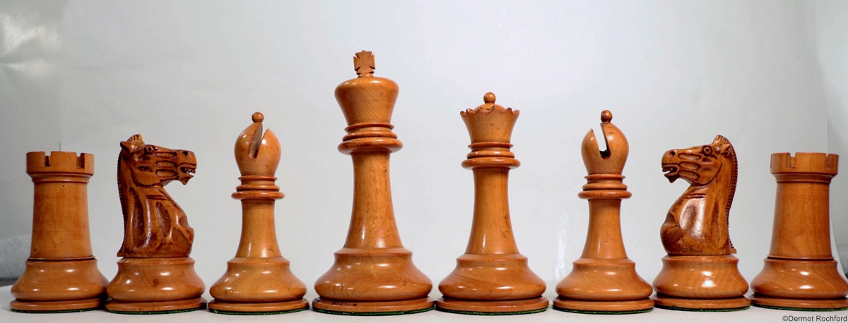 Antique Jaques Chess Set