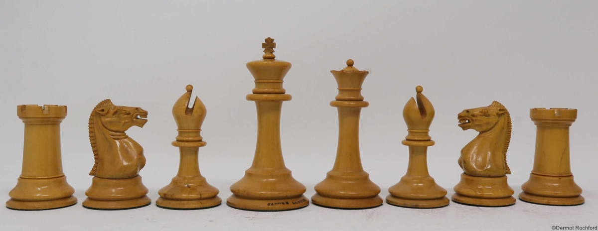 Antique Jaques Chess Set