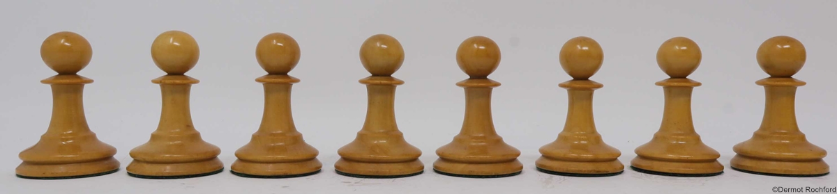 Antique Jaques Chess Set