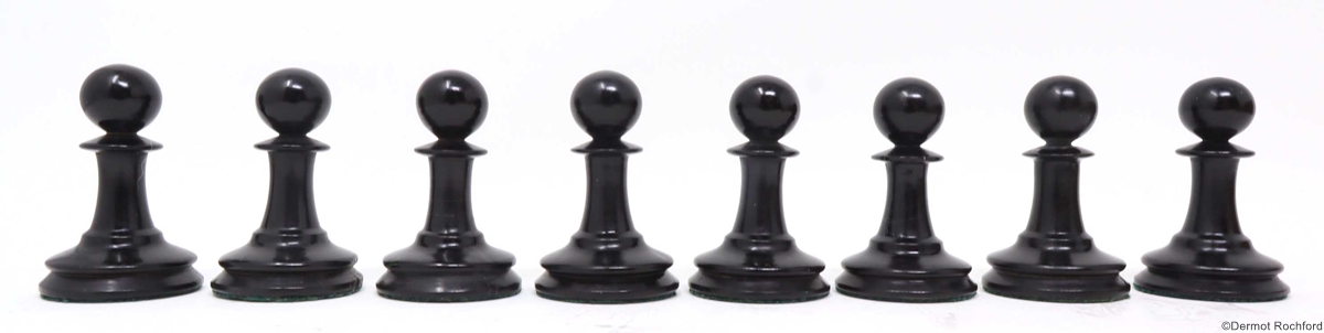 Antique Jaques Chess Set