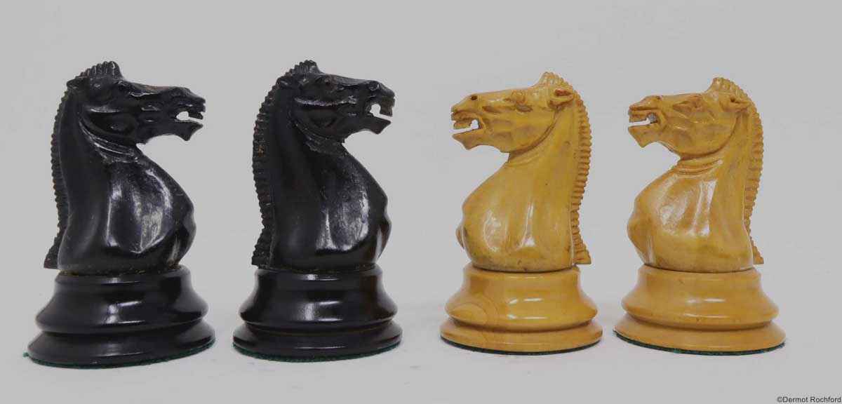 Antique Jaques Chess Set