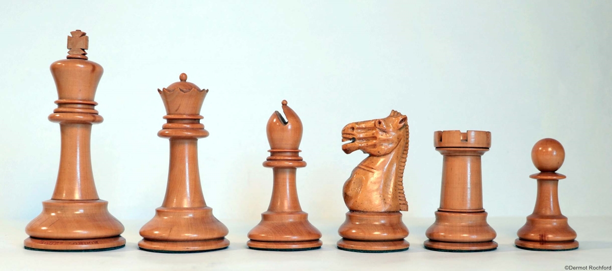 Antique Jaques Chess Set