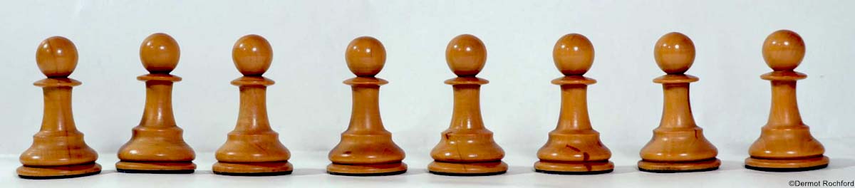 Antique Jaques Chess Set