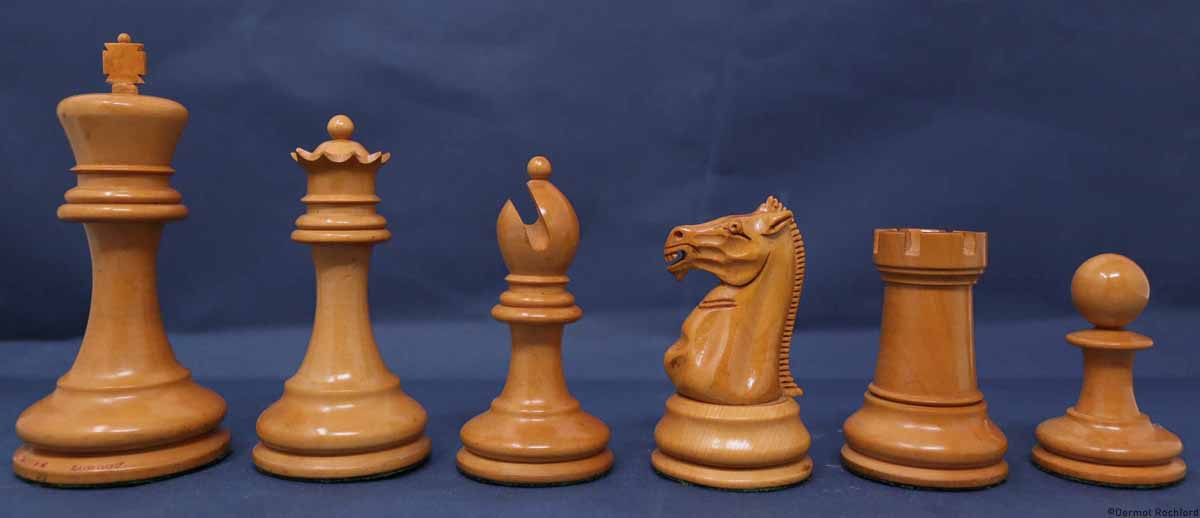 Antique Jaques Chess Set