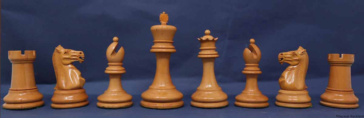 Antique Jaques Chess Set