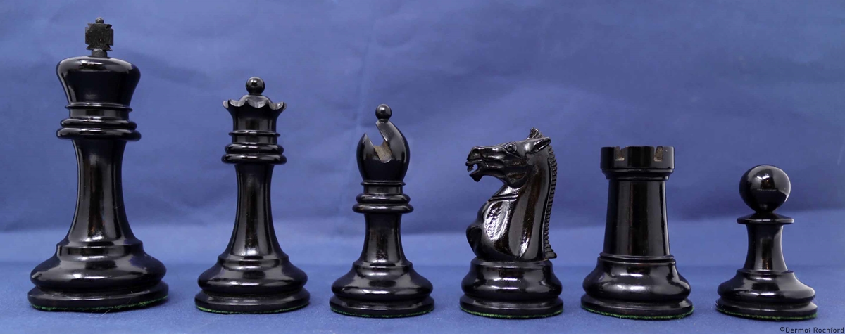 Antique Jaques Chess Set