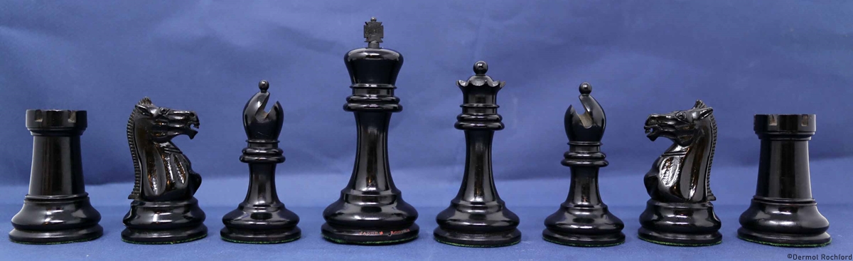 Antique Jaques Chess Set