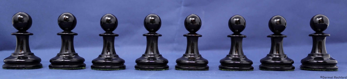 Antique Jaques Chess Set