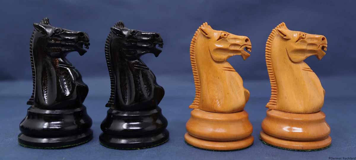 Antique Jaques Chess Set