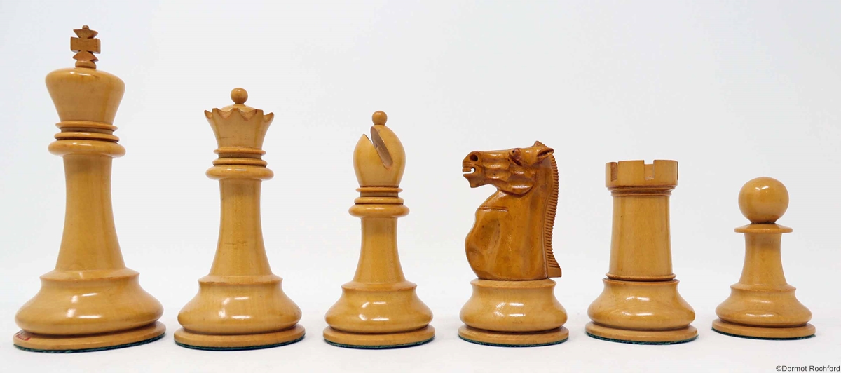 Antique Jaques Chess Set