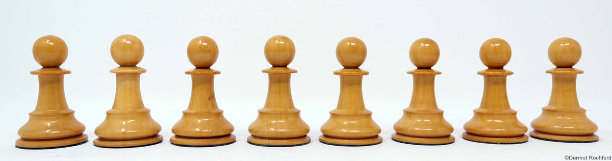 Antique Jaques Chess Set