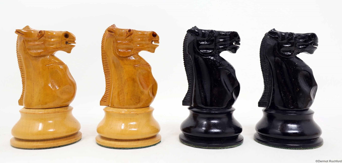 Antique Jaques Chess Set