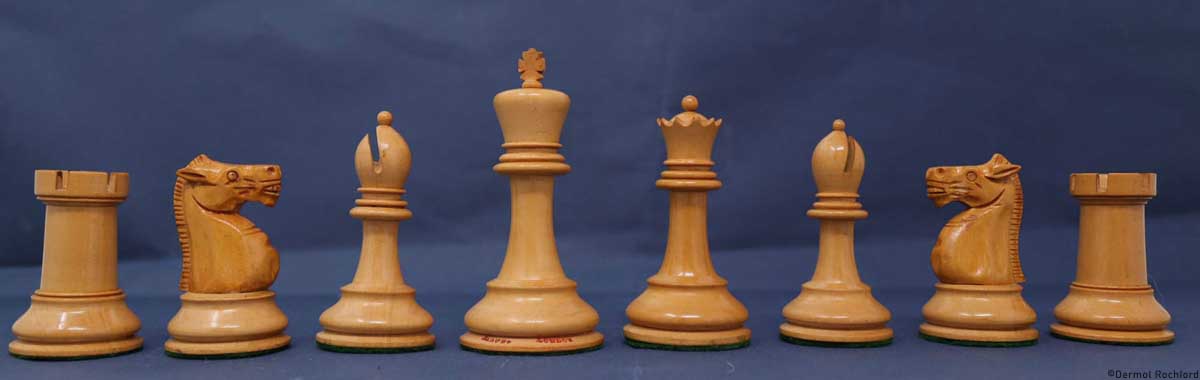 Antique Jaques Chess Set