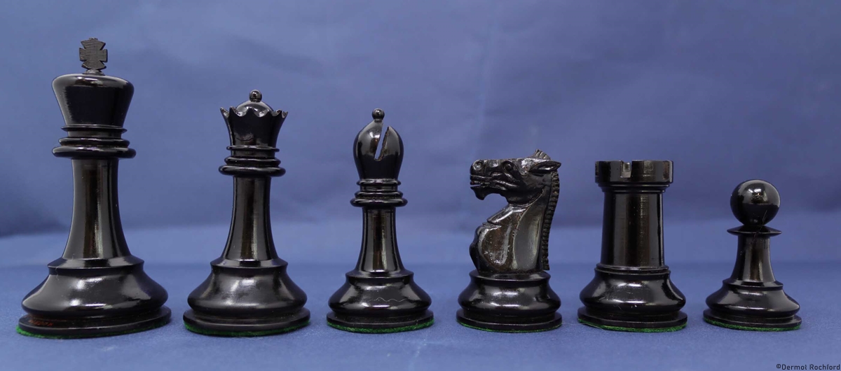 Antique Jaques Chess Set