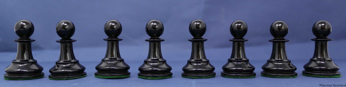 Antique Jaques Chess Set