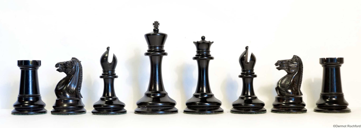 Antique Jaques Chess Set