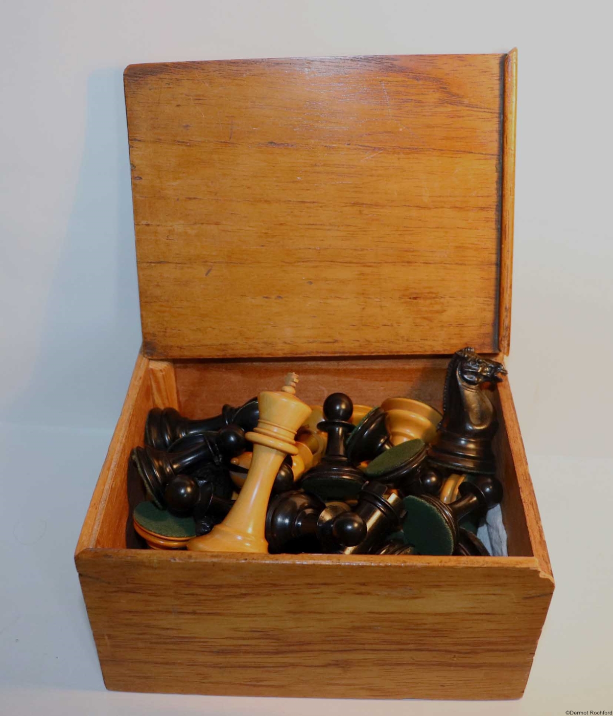 Antique Jaques Chess Set